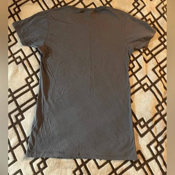 LOSER  MACHINE COMPANY- Gray Graphic T-Shirt/Unisex/Large. - Picture 2 of 4